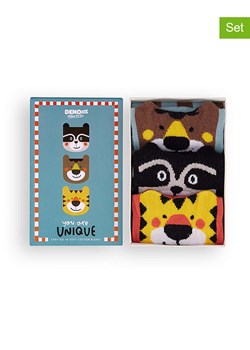 Denokids Skarpety (3 pary) ze wzorem ze sklepu Limango Polska w kategorii Skarpetki dziecięce - zdjęcie 188190701