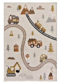 Atticgo Dywan "Beats" w kolorze beżowym ze sklepu Limango Polska w kategorii Tekstylia dziecięce - zdjęcie 188191801