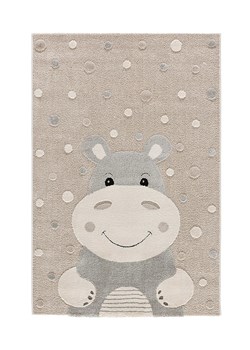 Atticgo Dywan "Clown" w kolorze beżowo-białym ze sklepu Limango Polska w kategorii Tekstylia dziecięce - zdjęcie 188191954