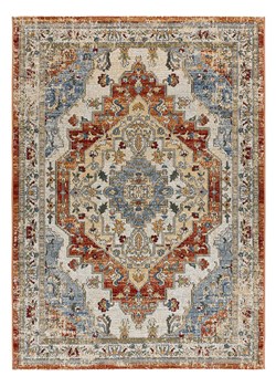 Moma Dywan zewnętrzny "Luna" w kolorze pomarańczowo-kremowo-niebieskim ze sklepu Limango Polska w kategorii Dywany - zdjęcie 188192230