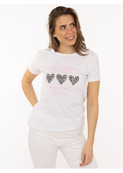 Zwillingsherz Koszulka "Always Believe" w kolorze białym ze sklepu Limango Polska w kategorii Bluzki damskie - zdjęcie 188192724