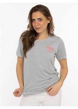 Zwillingsherz Koszulka w kolorze szaro-białym ze sklepu Limango Polska w kategorii Bluzki damskie - zdjęcie 188192814