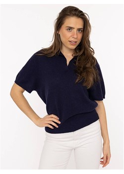 Zwillingsherz Koszulka polo w kolorze granatowym ze sklepu Limango Polska w kategorii Bluzki damskie - zdjęcie 188192904