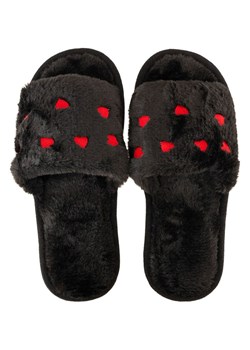 Zwillingsherz Kapcie w kolorze czarno-czerwonym ze sklepu Limango Polska w kategorii Kapcie damskie - zdjęcie 188192940
