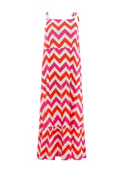 Zwillingsherz Sukienka "Zick-Zack" w kolorze czerwono-różowym ze sklepu Limango Polska w kategorii Sukienki - zdjęcie 188193062