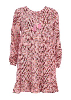 Zwillingsherz Sukienka "Rosalind" w kolorze jasnoróżowym ze wzorem ze sklepu Limango Polska w kategorii Sukienki - zdjęcie 188193192