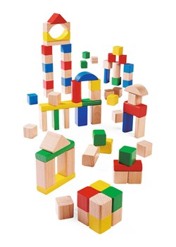 Eichhorn Drewniane klocki - 12 m+ ze sklepu Limango Polska w kategorii Zabawki - zdjęcie 188194551