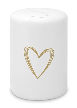 ppd Solniczka "Pure Heart" w kolorze białym -  350 ml ze sklepu Limango Polska w kategorii Młynki do soli i pieprzu - zdjęcie 188194773