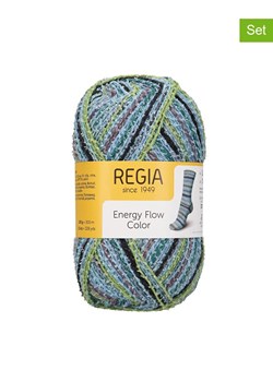 Regia Przędza mieszana (5 szt.) w kolorze niebiesko-zielonym - 5 x 100 g ze sklepu Limango Polska w kategorii Zabawki - zdjęcie 188196382