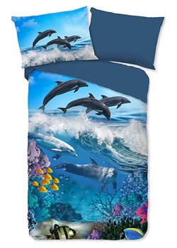 Good Morning Komplet pościeli "Andre" w kolorze niebieskim ze sklepu Limango Polska w kategorii Pościel dziecięca - zdjęcie 188196584