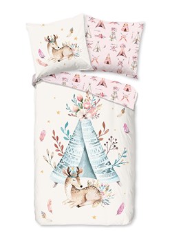 Good Morning Komplet pościeli "Boho" w kolorze jasnoróżowym ze sklepu Limango Polska w kategorii Pościel dziecięca - zdjęcie 188196660