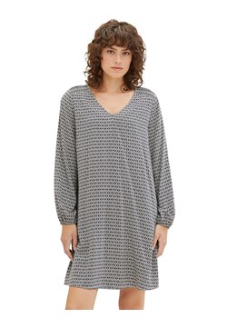 Tom Tailor Sukienka w kolorze szaro-czarnym ze sklepu Limango Polska w kategorii Sukienki - zdjęcie 188198042