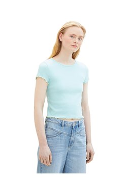 Tom Tailor Koszulka w kolorze błękitnym ze sklepu Limango Polska w kategorii Bluzki damskie - zdjęcie 188198092