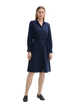 Tom Tailor Sukienka koszulowa w kolorze granatowym ze sklepu Limango Polska w kategorii Sukienki - zdjęcie 188198343