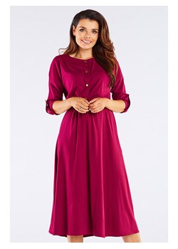 Awama Sukienka w kolorze bordowym ze sklepu Limango Polska w kategorii Sukienki - zdjęcie 188200860