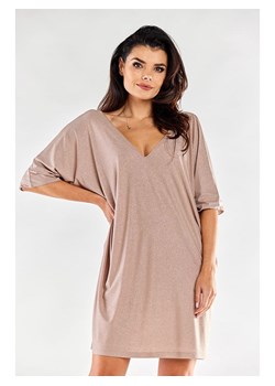 Awama Sukienka w kolorze beżowym ze sklepu Limango Polska w kategorii Sukienki - zdjęcie 188201080