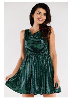 Awama Sukienka w kolorze zielonym ze sklepu Limango Polska w kategorii Sukienki - zdjęcie 188201123