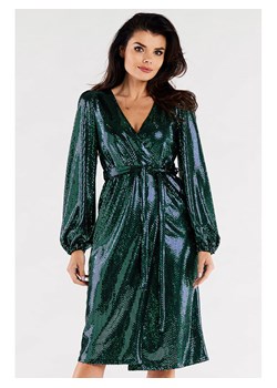 Awama Sukienka w kolorze zielonym ze sklepu Limango Polska w kategorii Sukienki - zdjęcie 188201140