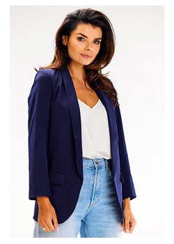Awama Blezer w kolorze granatowym ze sklepu Limango Polska w kategorii Marynarki damskie - zdjęcie 188201290