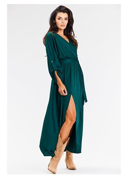 Awama Sukienka w kolorze ciemnozielonym ze sklepu Limango Polska w kategorii Sukienki - zdjęcie 188201391