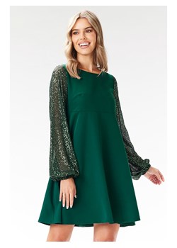 Awama Sukienka w kolorze zielonym ze sklepu Limango Polska w kategorii Sukienki - zdjęcie 188201420