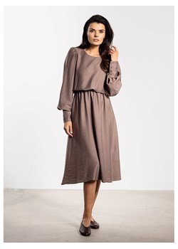 Awama Sukienka w kolorze szarobrązowym ze sklepu Limango Polska w kategorii Sukienki - zdjęcie 188201641