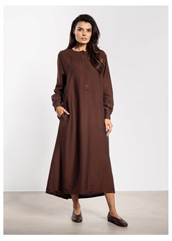 Awama Sukienka w kolorze brązowym ze sklepu Limango Polska w kategorii Sukienki - zdjęcie 188201644