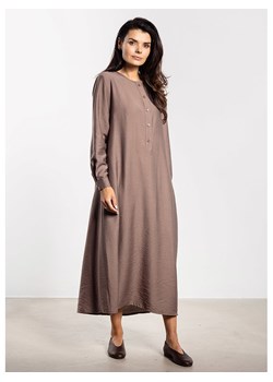Awama Sukienka w kolorze szarobrązowym ze sklepu Limango Polska w kategorii Sukienki - zdjęcie 188201653