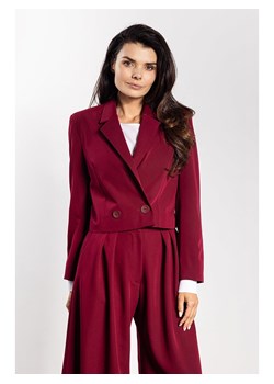 Awama Blezer w kolorze bordowym ze sklepu Limango Polska w kategorii Marynarki damskie - zdjęcie 188201711