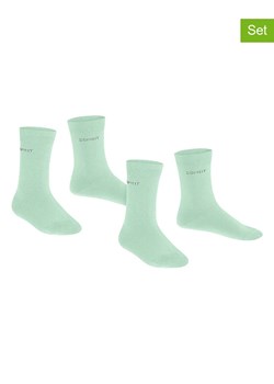ESPRIT Skarpety (2 pary) "Foot" w kolorze miętowym ze sklepu Limango Polska w kategorii Skarpetki dziecięce - zdjęcie 188202474