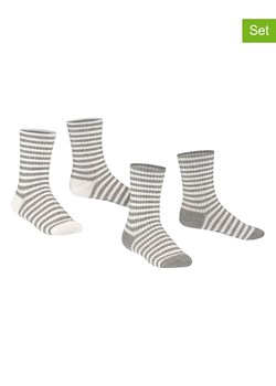 ESPRIT Skarpety (2 pary) "Sporty" w kolorze biało-szarym ze sklepu Limango Polska w kategorii Skarpetki dziecięce - zdjęcie 188202483