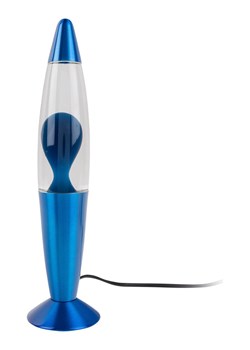 Leitmotiv Lampa lawa "Rocket" w kolorze niebieskim - wys. 41,1 x Ø 10,8 cm ze sklepu Limango Polska w kategorii Oświetlenie - zdjęcie 188202824