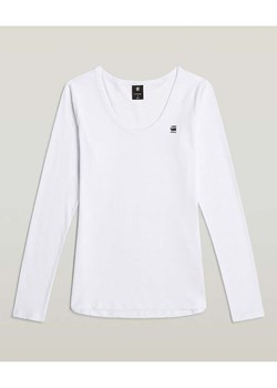 G-Star Koszulka w kolorze białym ze sklepu Limango Polska w kategorii Bluzki damskie - zdjęcie 188203703