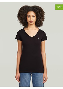 G-Star Koszulki (2 szt.) w kolorze czarnym ze sklepu Limango Polska w kategorii Bluzki damskie - zdjęcie 188203792