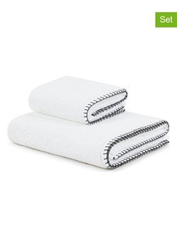 Lanerossi 2-częściowy zestaw ręczników w kolorze białym ze sklepu Limango Polska w kategorii Ręczniki - zdjęcie 188204061