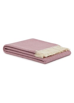 Lanerossi Wełniany koc "Emil" w kolorze fioletowym - 180 x 130 cm ze sklepu Limango Polska w kategorii Tekstylia - zdjęcie 188204773