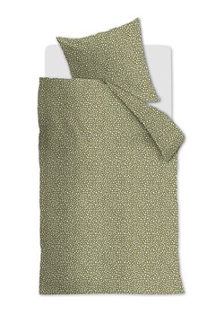 Ambiante Komplet pościeli satynowej "Makoyna" w kolorze oliwkowym ze sklepu Limango Polska w kategorii Pościele - zdjęcie 188206403