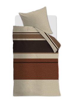 Beddinghouse Komplet pościeli renforcé "Raya" w kolorze jasnobrązowo-beżowym ze sklepu Limango Polska w kategorii Pościele - zdjęcie 188207104