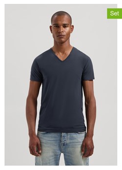 DSTREZZED Koszulki (2 szt.) w kolorze granatowym ze sklepu Limango Polska w kategorii T-shirty męskie - zdjęcie 188207824