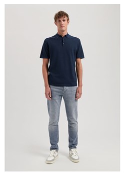 DSTREZZED Koszulka polo w kolorze granatowym ze sklepu Limango Polska w kategorii T-shirty męskie - zdjęcie 188208600