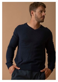 Perfect Cashmere Kaszmirowy sweter "Alexander" w kolorze granatowym ze sklepu Limango Polska w kategorii Swetry męskie - zdjęcie 188209491