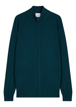 Perfect Cashmere Kaszmirowy kardigan "Cody" w kolorze morskim ze sklepu Limango Polska w kategorii Swetry męskie - zdjęcie 188209601