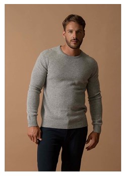 Perfect Cashmere Kaszmirowy sweter w kolorze szarym ze sklepu Limango Polska w kategorii Swetry męskie - zdjęcie 188209641