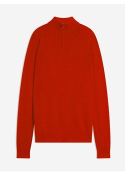 Perfect Cashmere Kaszmirowy sweter "Greg" w kolorze czerwonym ze sklepu Limango Polska w kategorii Swetry męskie - zdjęcie 188209772