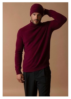 Perfect Cashmere Kaszmirowy golf w kolorze bordowym ze sklepu Limango Polska w kategorii Swetry męskie - zdjęcie 188209890