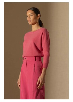 Perfect Cashmere Kaszmirowy sweter "Molly" w kolorze szaroróżowym ze sklepu Limango Polska w kategorii Swetry damskie - zdjęcie 188210504