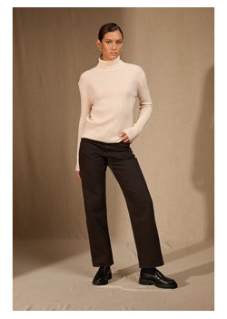 Perfect Cashmere Kaszmirowy golf "Suzie" w kolorze beżowym ze sklepu Limango Polska w kategorii Swetry damskie - zdjęcie 188210644