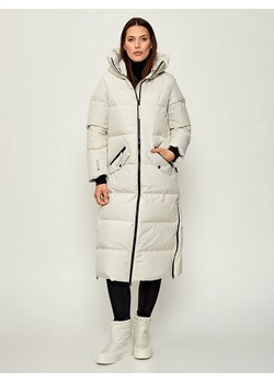 Woolrich Płaszcz puchowy "GTX" w kolorze kremowym ze sklepu Limango Polska w kategorii Kurtki damskie - zdjęcie 188211344