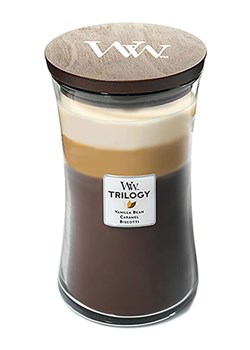 WoodWick Świeca zapachowa "Trilogy" - Cafe Sweets - 609,5 g ze sklepu Limango Polska w kategorii Świece i dyfuzory - zdjęcie 188211432