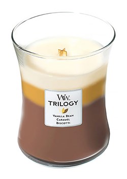 WoodWick Świeca zapachowa "Trilogy - Cafe Sweets" - 275 g ze sklepu Limango Polska w kategorii Świece i dyfuzory - zdjęcie 188211434